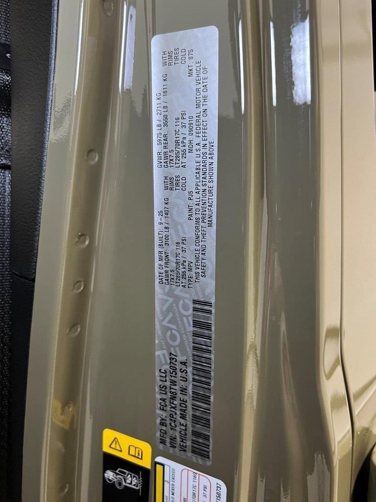 New 2026 Jeep Wrangler Unlimited Rubicon w/ Safety Group image 37