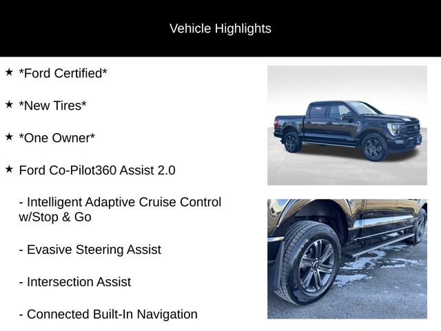 Certified 2023 Ford F150 Lariat w/ Equipment Group 502A High image 9