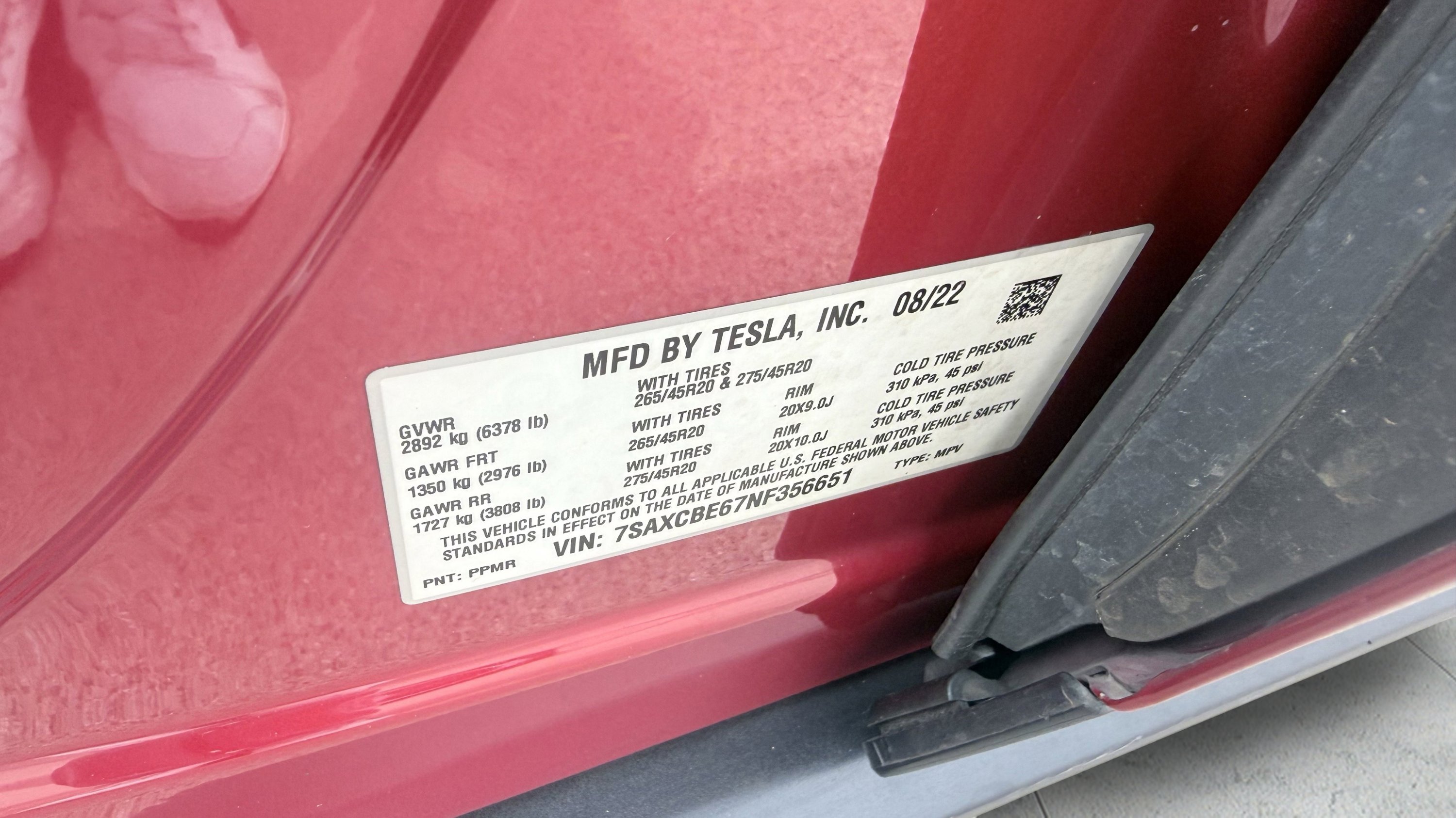 Used 2022 Tesla Model X Plaid AWD/4WD image 38