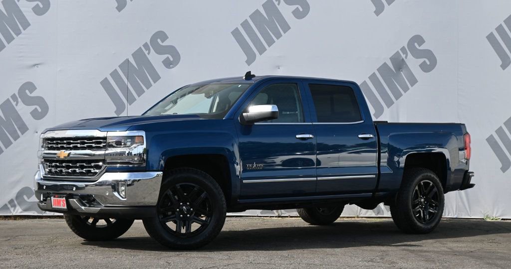 Used 2018 Chevrolet Silverado 1500 LTZ w/ Texas Edition RWD image 1