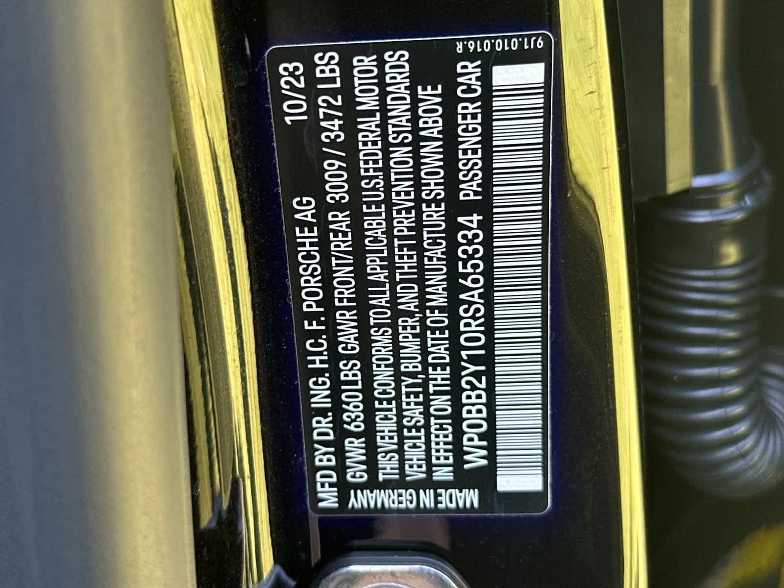Certified 2024 Porsche Taycan 4S AWD/4WD image 31