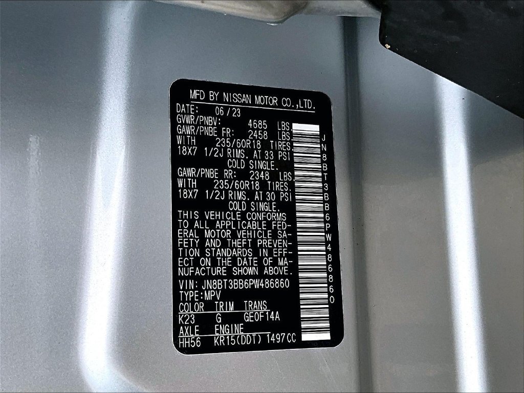 Certified 2023 Nissan Rogue SV AWD/4WD image 35