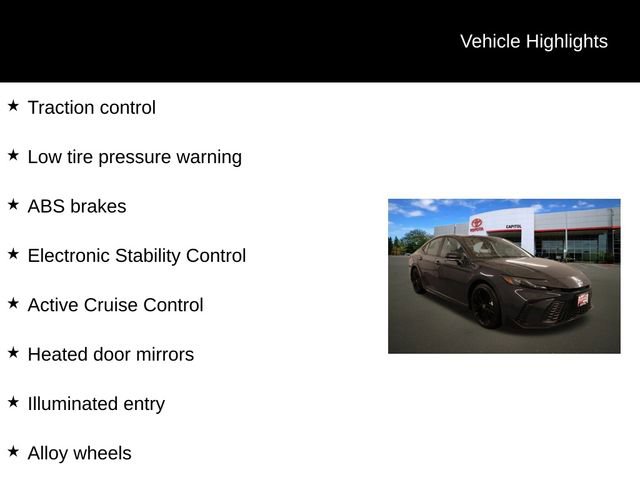 Used 2025 Toyota Camry SE image 3