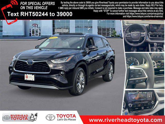 Certified 2021 Toyota Highlander Platinum