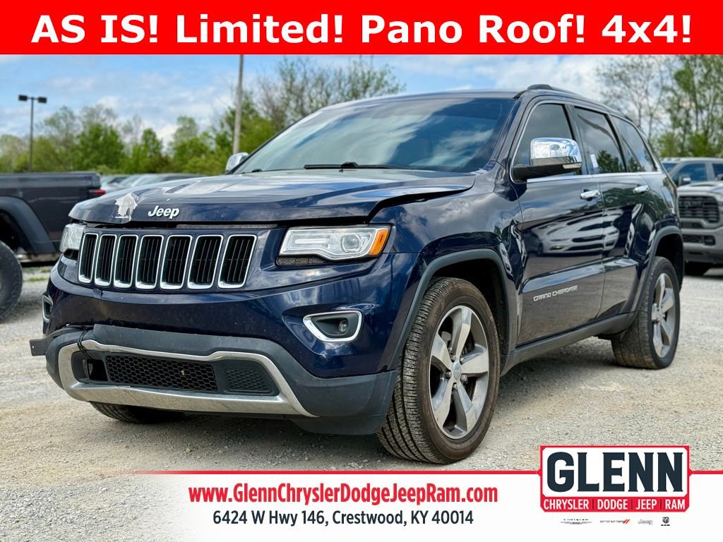 Used 2015 Jeep Grand Cherokee Limited w/ Luxury Group II
