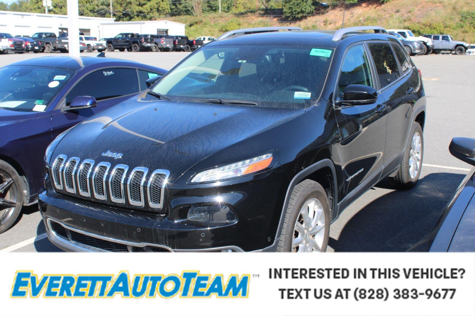Used 2017 Jeep Cherokee Limited w/ Technology Group