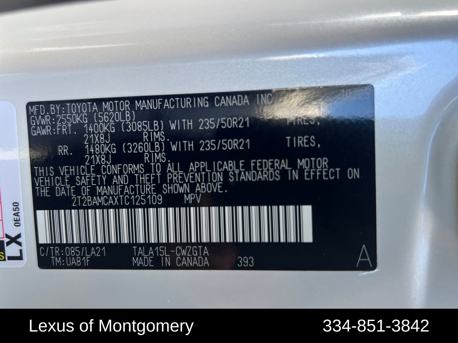 New 2026 Lexus RX 350 AWD image 24