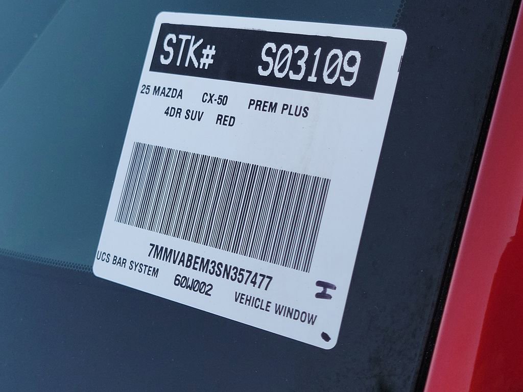 Certified 2025 MAZDA CX-50 AWD 2.5 S w/ Premium Plus Pkg image 29