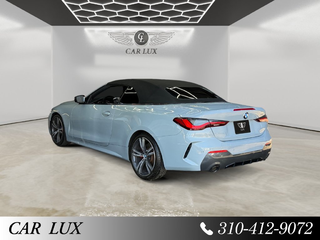 Used 2023 BMW 430i Convertible w/ M Sport Package RWD image 3