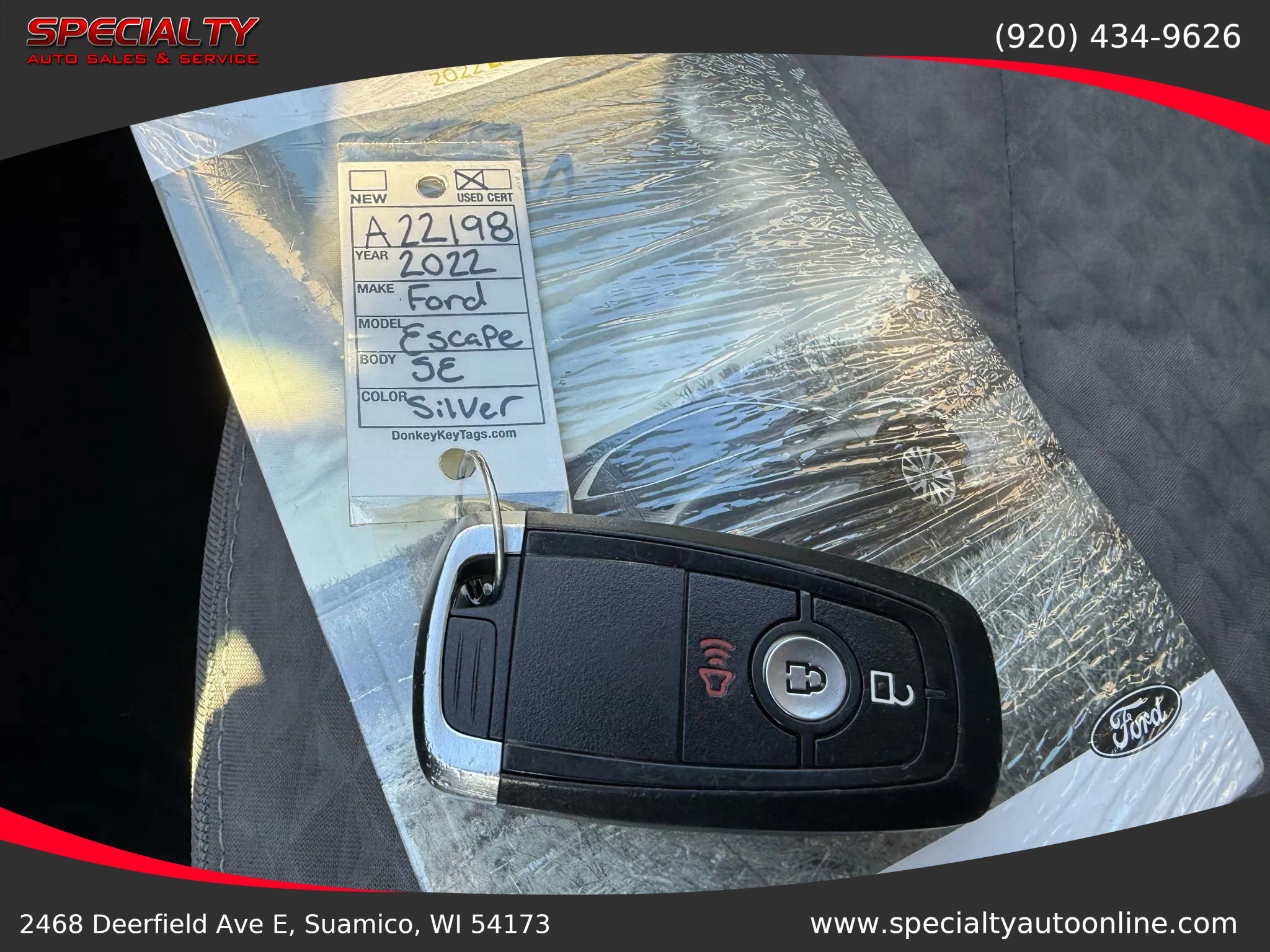 Used 2022 Ford Escape SE image 34