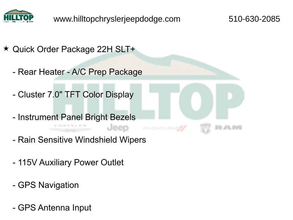 New 2026 RAM ProMaster 2500 w/ Quick Order Package 22H SLT+ image 10