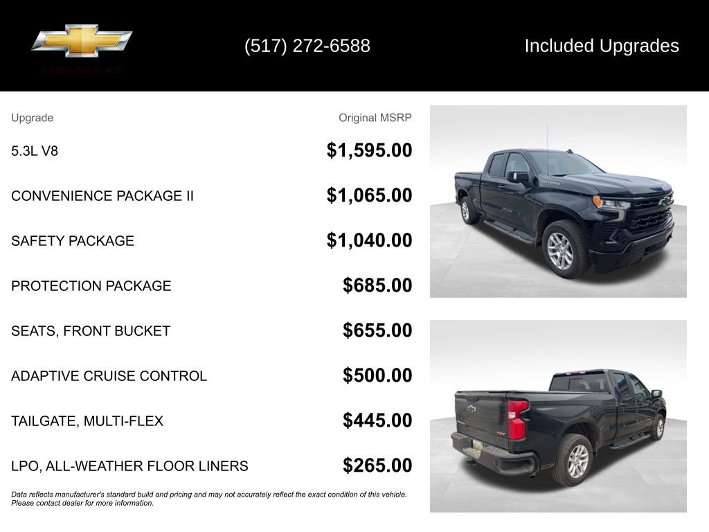 Used 2025 Chevrolet Silverado 1500 RST w/ Convenience Package II image 5