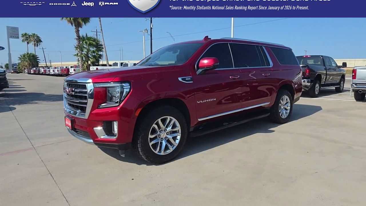 Used 2023 GMC Yukon XL SLT w/ SLT Premium Package RWD image 4