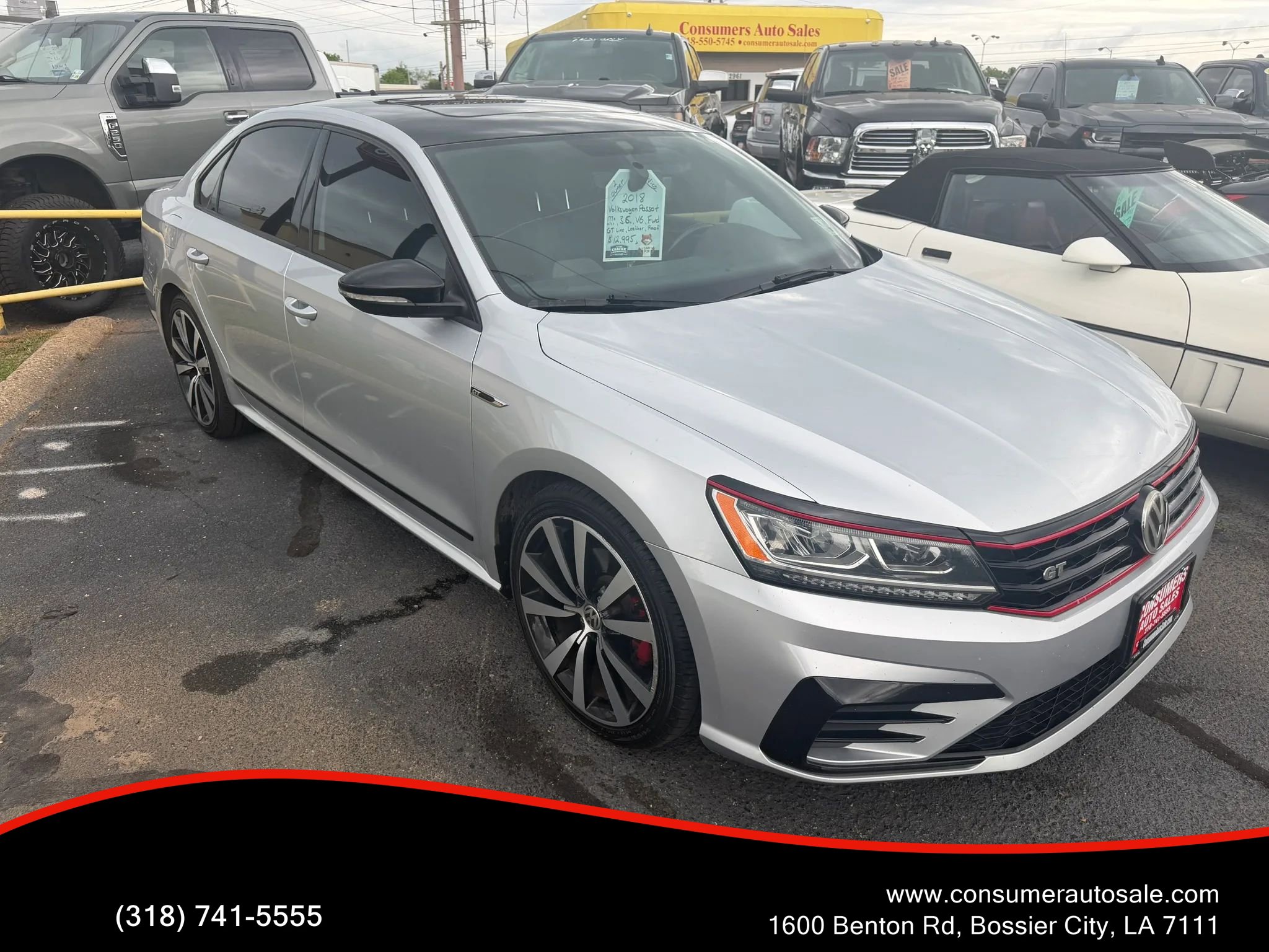 Used 2018 Volkswagen Passat GT FWD image 1