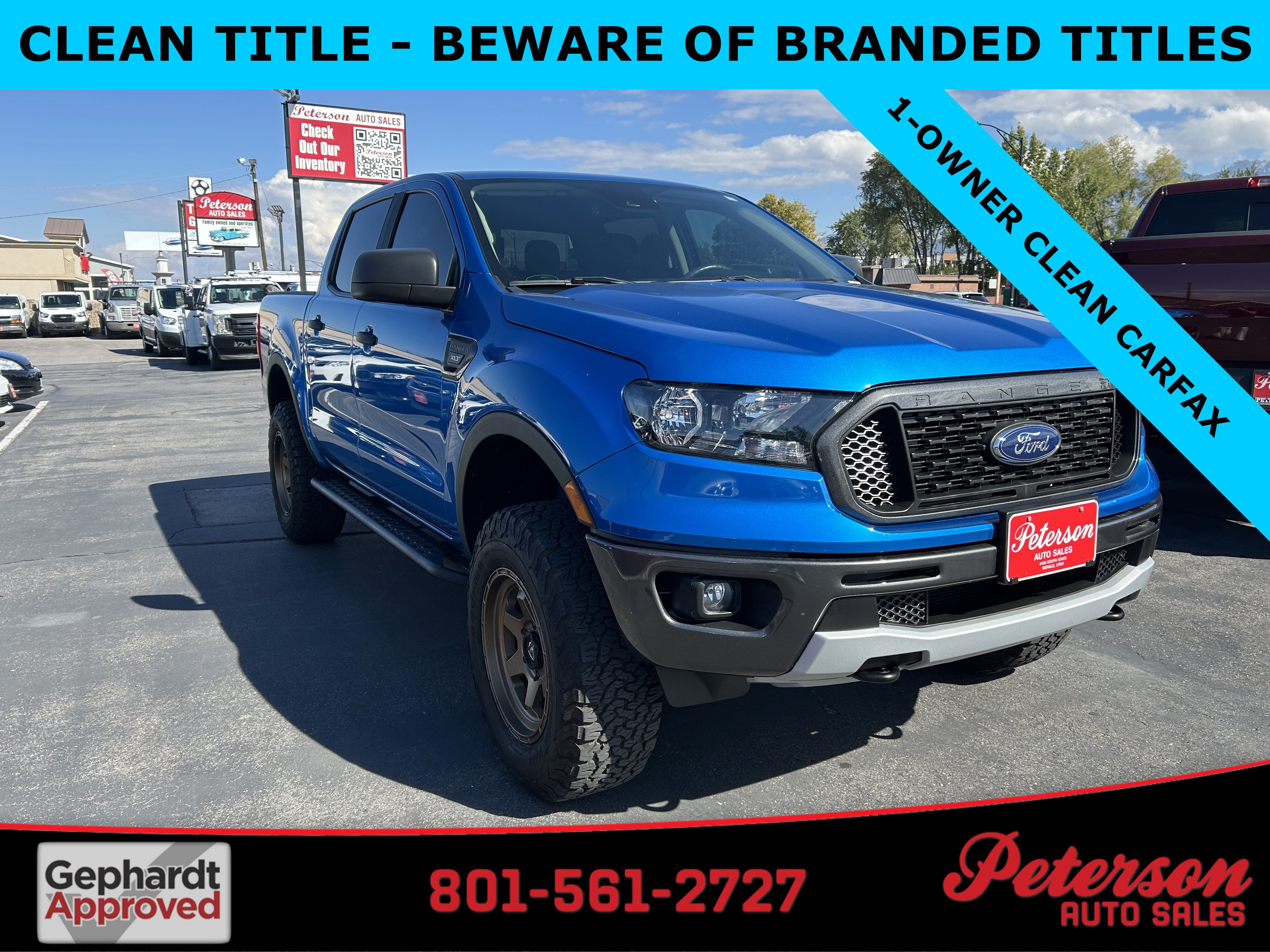 Used 2021 Ford Ranger XLT w/ Equipment Group 302A High image 1