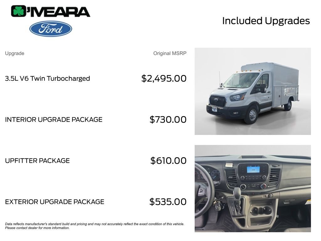 New 2024 Ford Transit 350 AWD w/ Interior Upgrade Package image 4