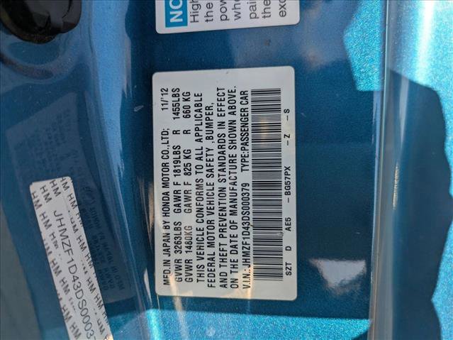 Used 2013 Honda CR-Z image 15