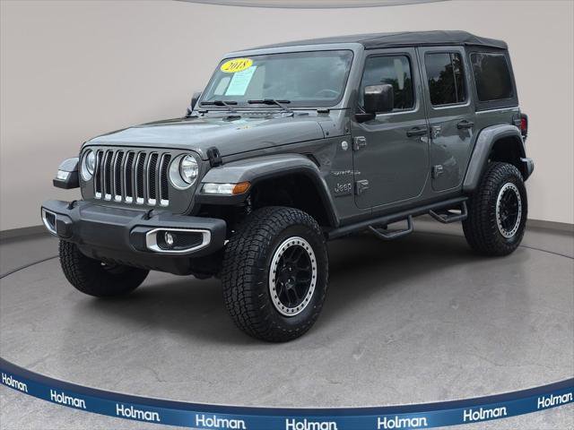 Used 2018 Jeep Wrangler Unlimited Sahara AWD/4WD image 1