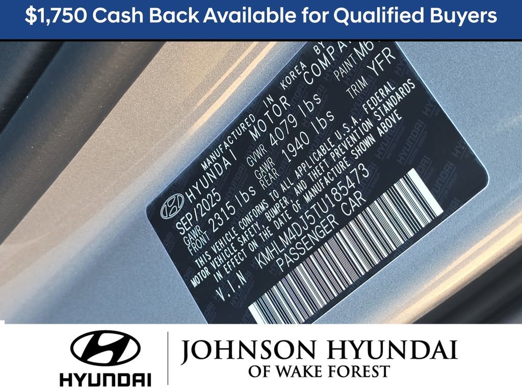 New 2026 Hyundai Elantra Blue image 44