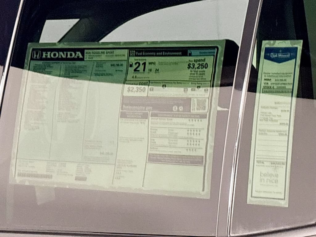 New 2026 Honda Ridgeline Sport image 23
