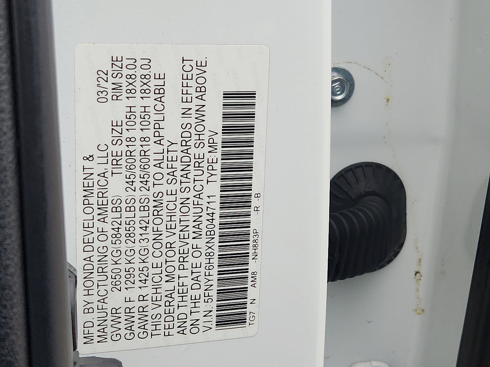 Used 2022 Honda Pilot TrailSport image 30