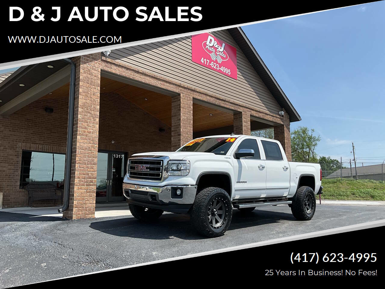 Used 2014 GMC Sierra 1500 SLT w/ SLT Crew Cab Value Package AWD/4WD image 1