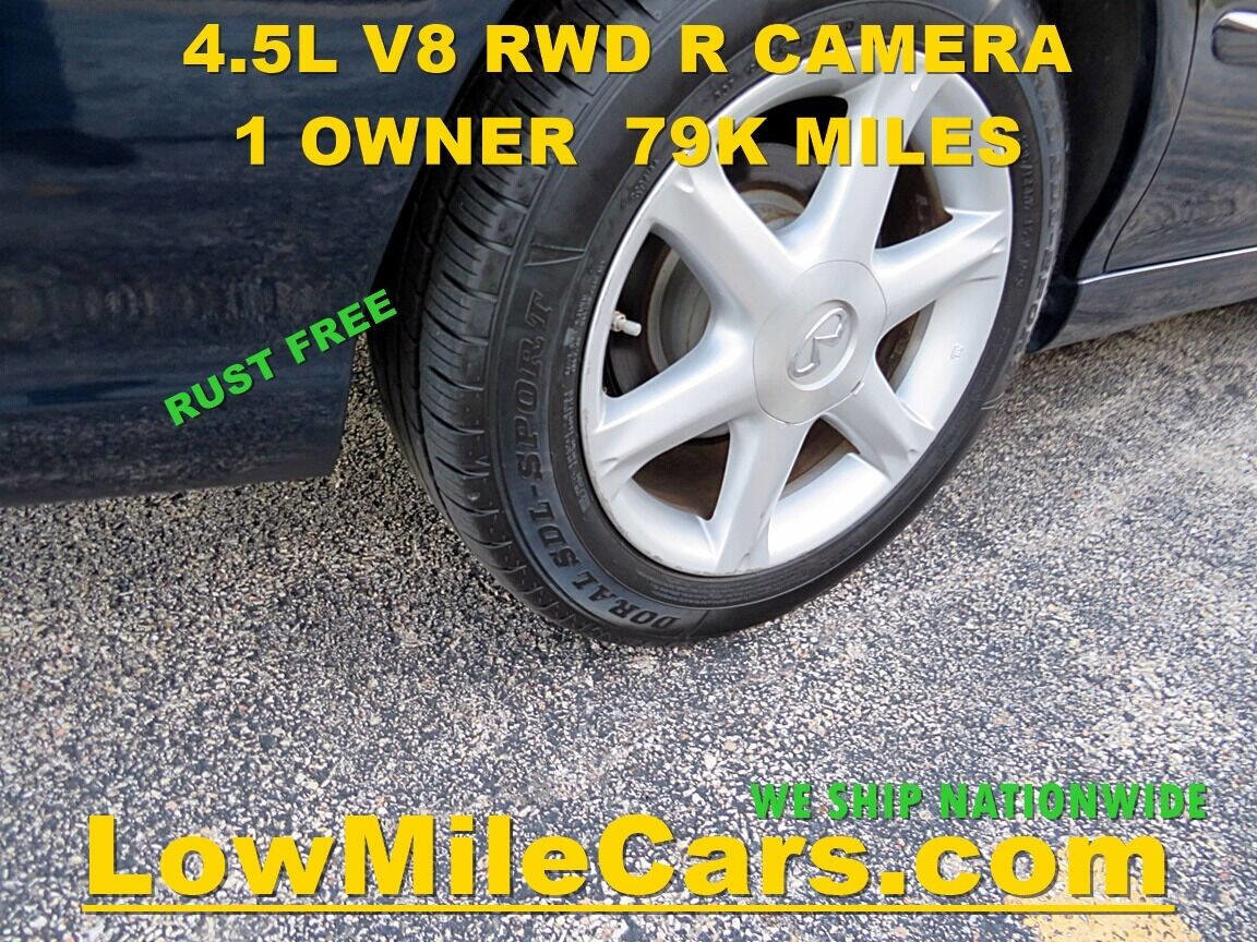 Used 2004 INFINITI Q45 Luxury RWD image 36