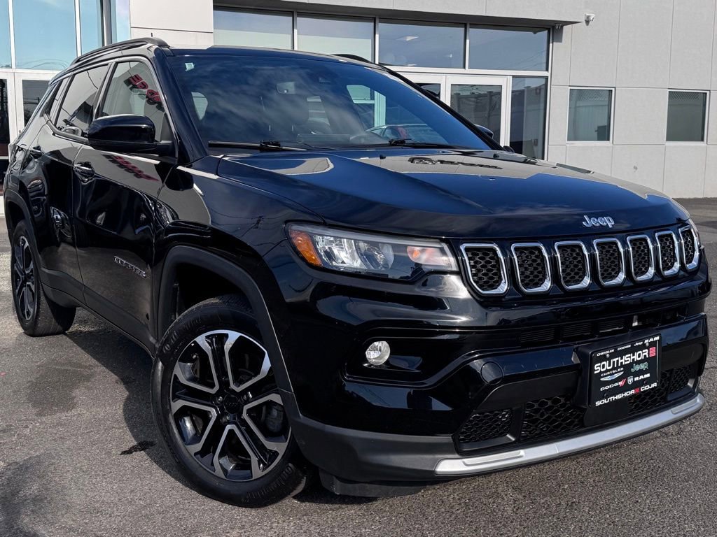 Certified 2023 Jeep Compass Limited w/ Sun and Sound Group
