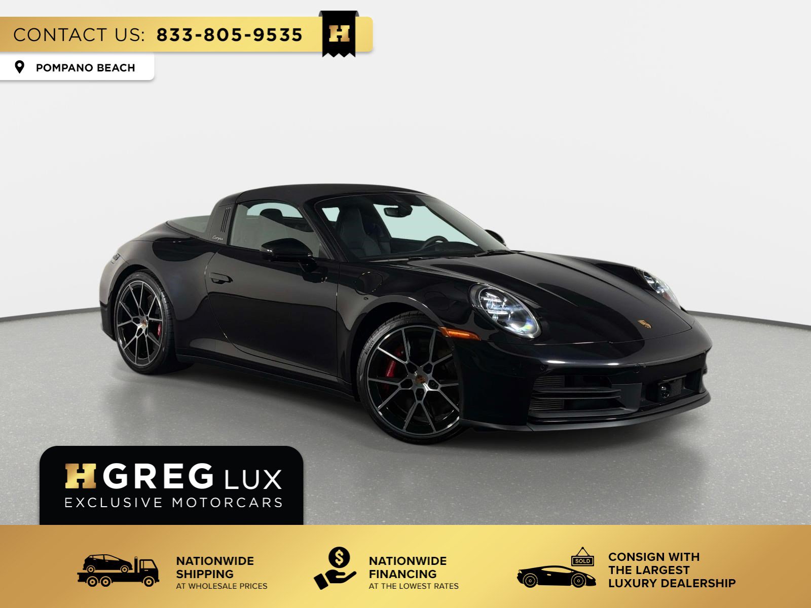 Used 2026 Porsche 911 Targa 4S AWD/4WD image 1