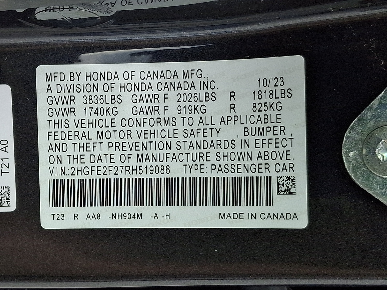 Used 2024 Honda Civic LX image 27