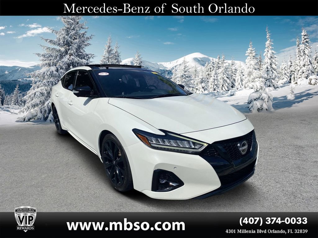 Used 2023 Nissan Maxima SR w/ Sport Mat Group FWD image 1
