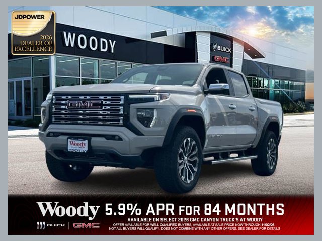 New 2026 GMC Canyon Denali