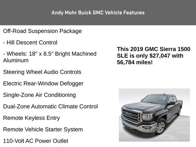 Used 2019 GMC Sierra 1500 SLE w/ SLE Value Package image 15