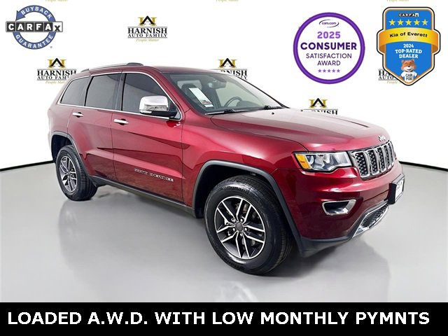 Used 2021 Jeep Grand Cherokee Limited w/ Sun & Sound Group image 1