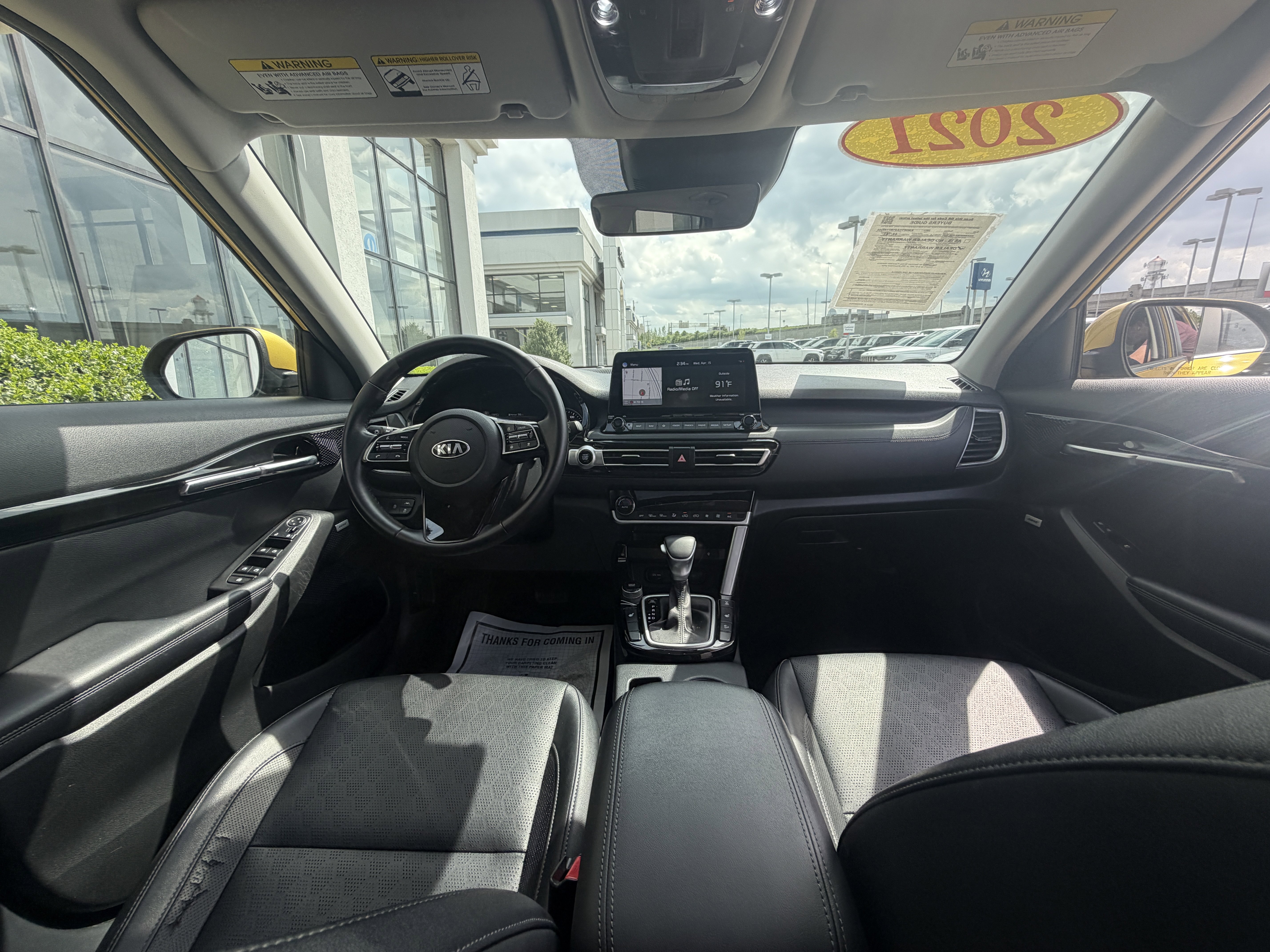 Used 2021 Kia Seltos SX w/ SX Sunroof Package AWD/4WD image 25