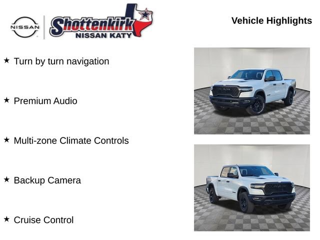 Used 2025 RAM 1500 Rebel w/ Rebel Level 1 Equipment Group image 12