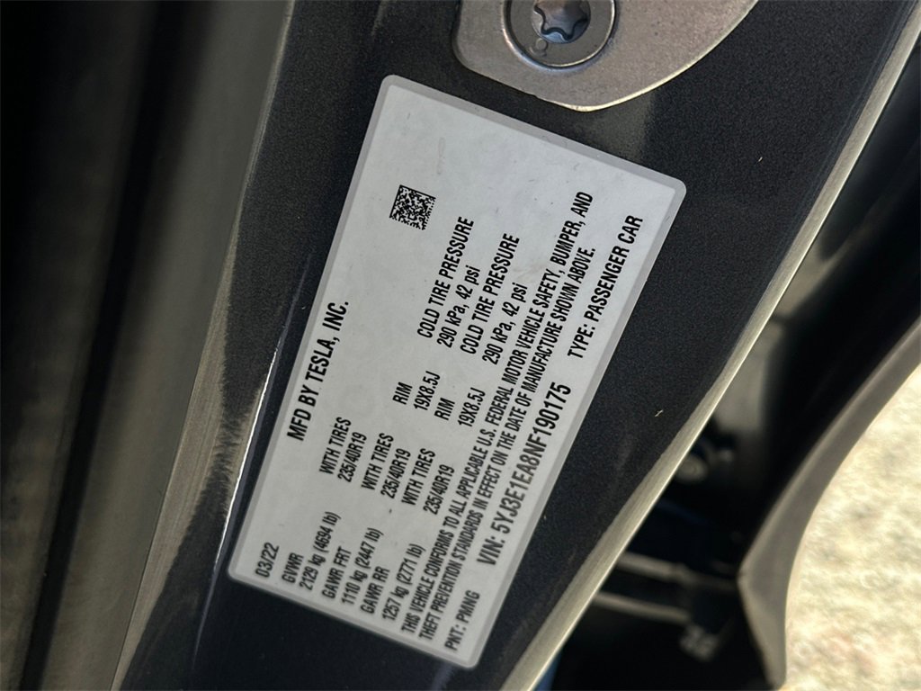 Used 2022 Tesla Model 3 image 31