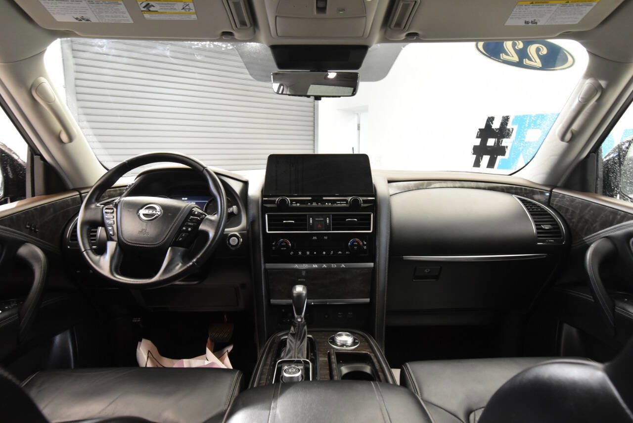 Used 2022 Nissan Armada Platinum w/ Captain's Chairs Package image 19