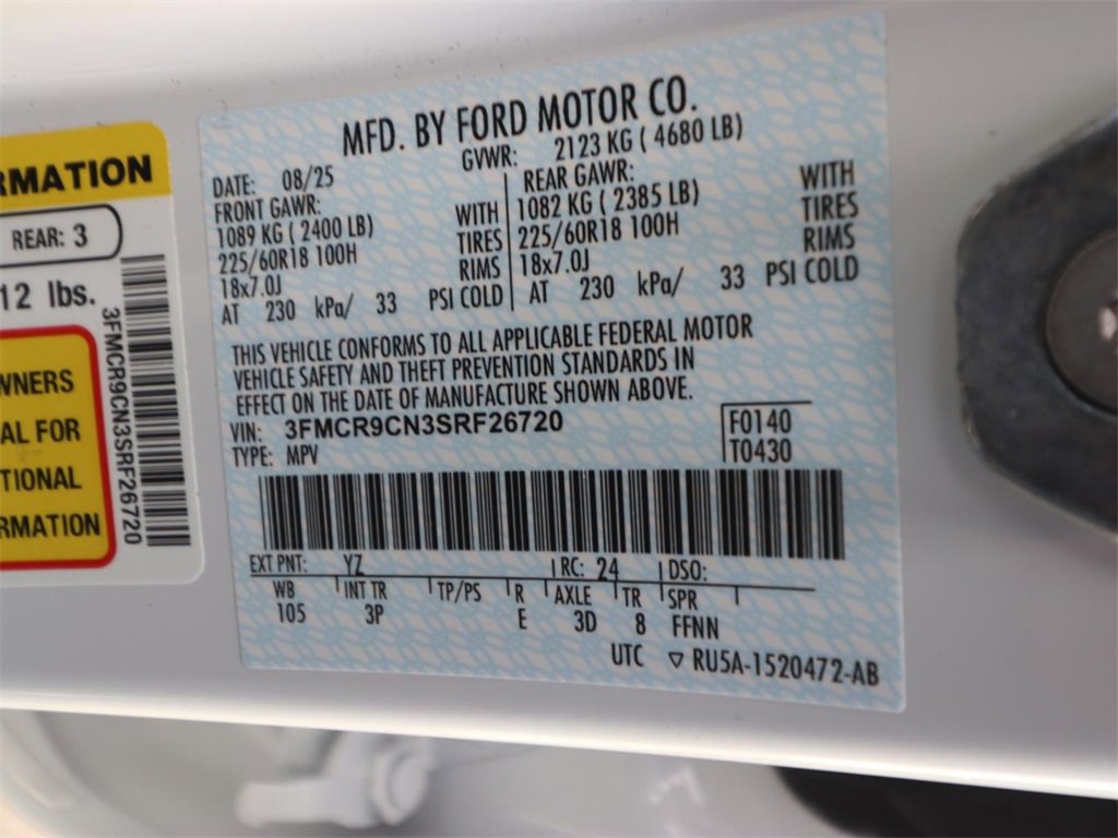 Used 2025 Ford Bronco Sport Outer Banks image 23