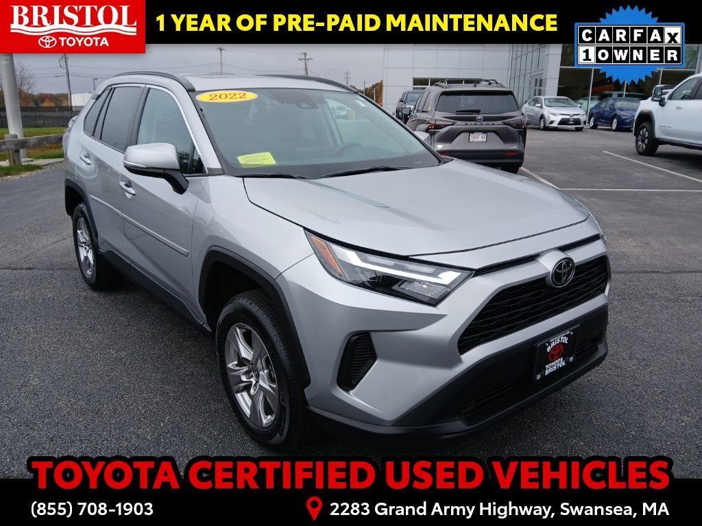 Certified 2022 Toyota RAV4 XLE image 1