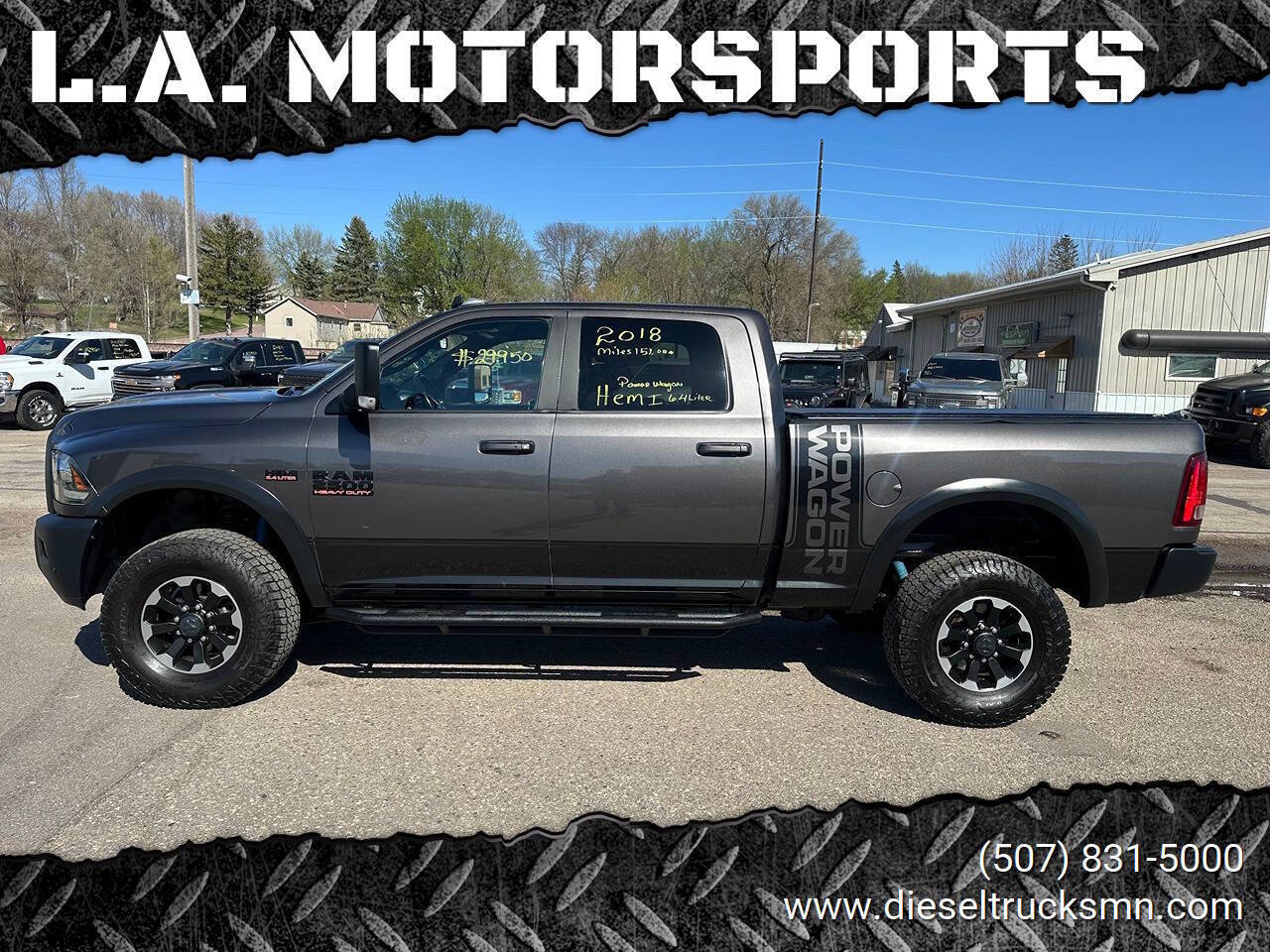 Used 2018 RAM 2500 Power Wagon w/ Leather & Luxury Group AWD/4WD image 1