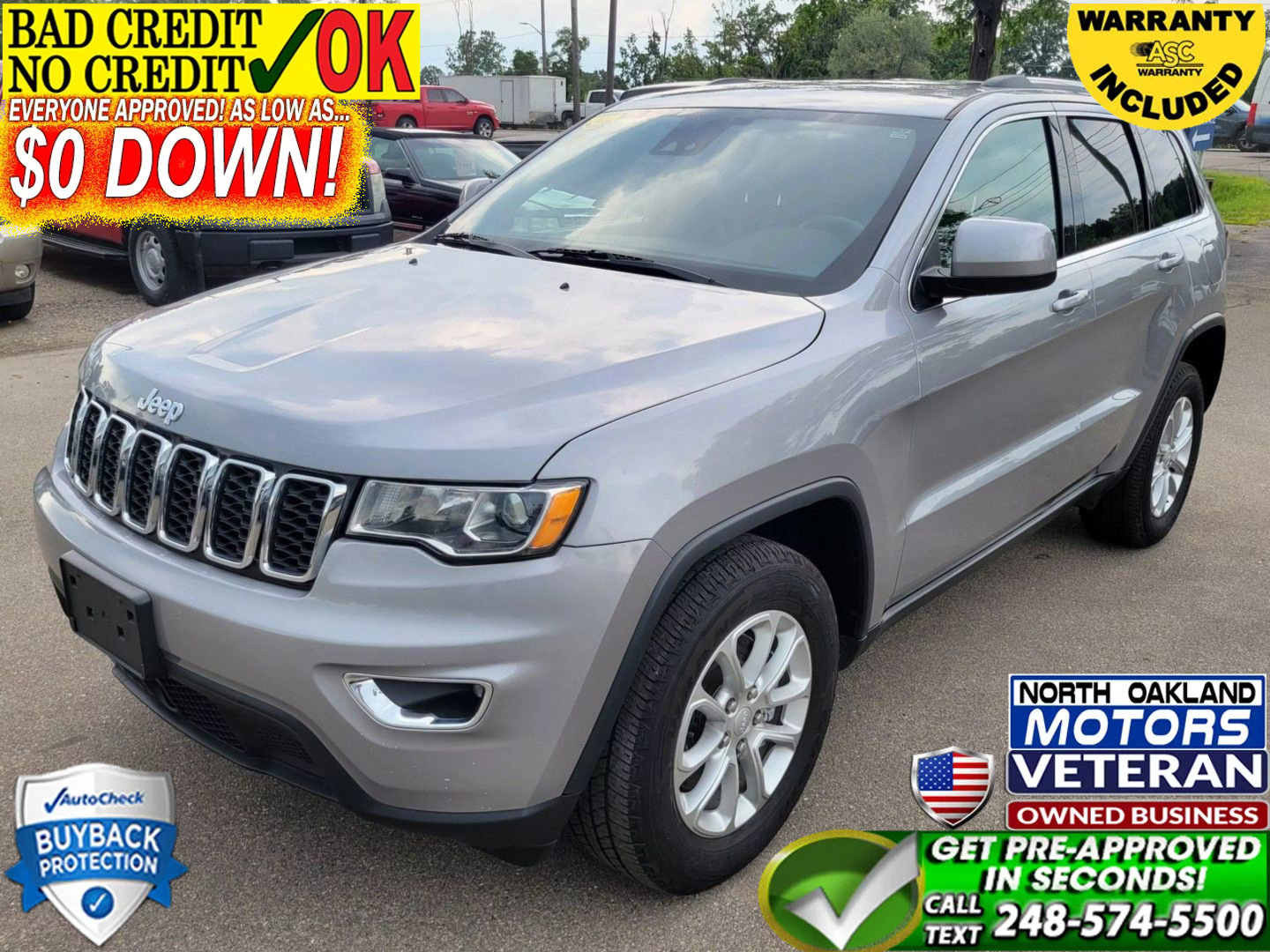 Used 2021 Jeep Grand Cherokee Laredo image 1