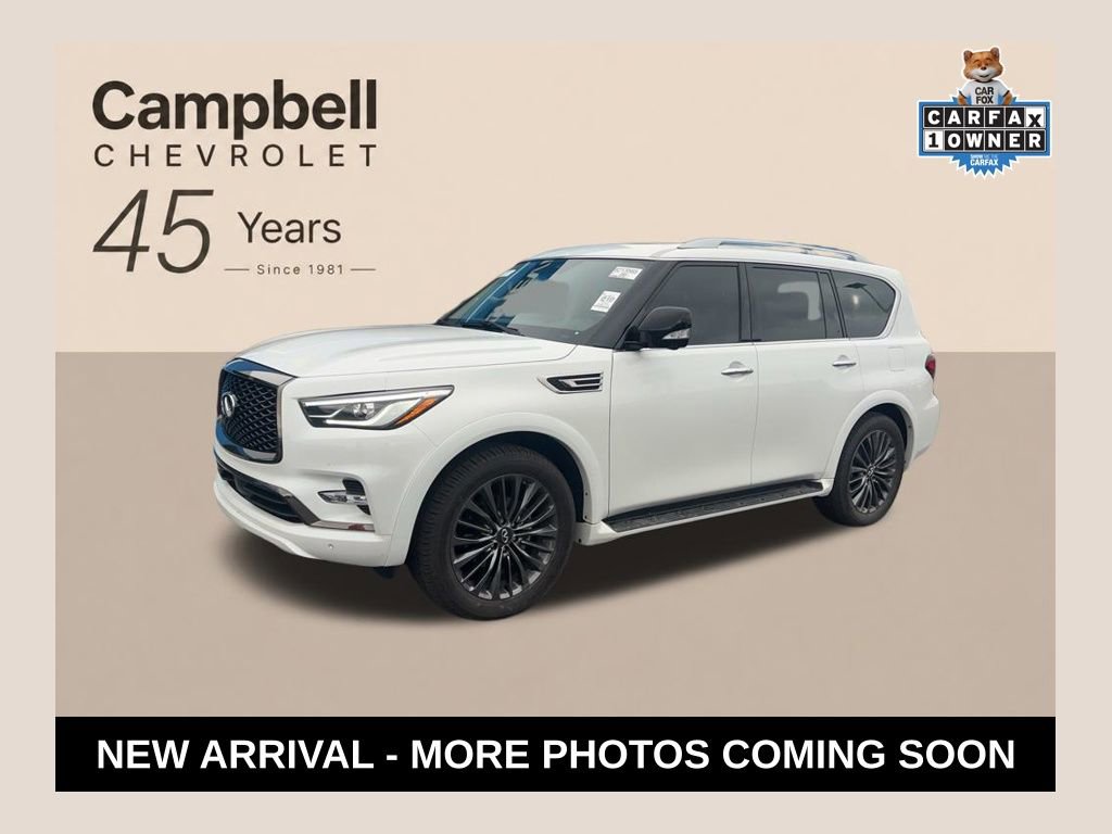 Used 2023 INFINITI QX80 Premium Select w/ Cargo Package