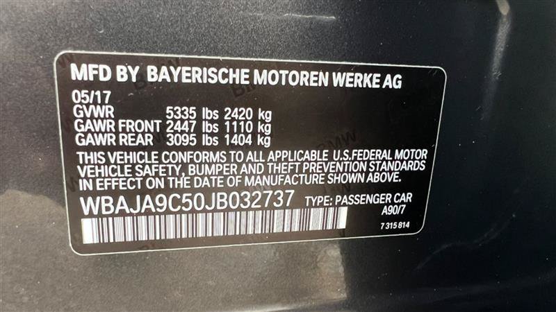Used 2018 BMW 530e RWD image 42