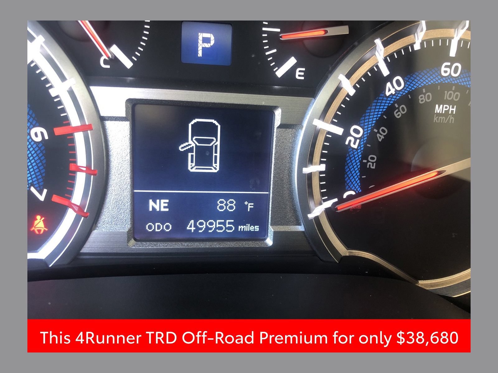 Used 2019 Toyota 4Runner TRD Off-Road Premium AWD/4WD image 1