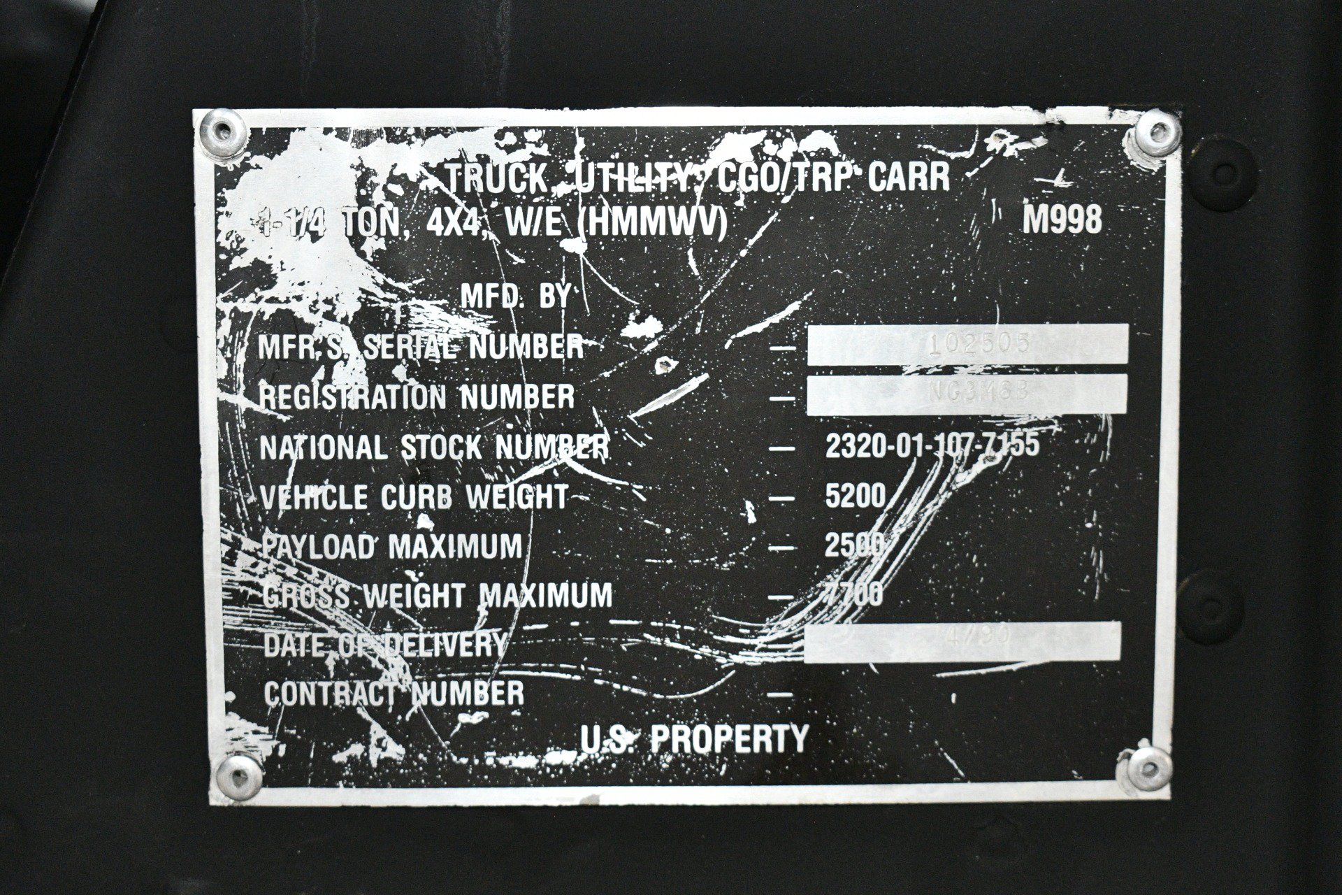 Used 1990 HUMMER H1 image 99