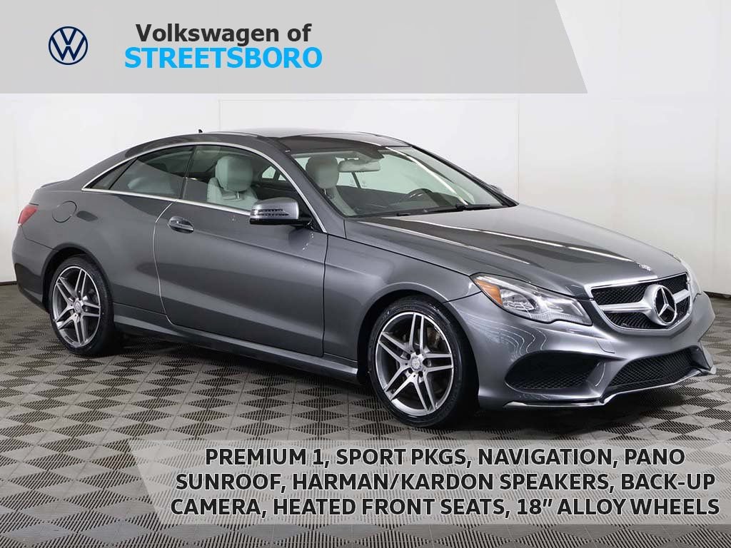 Used 2017 Mercedes-Benz E 400 Coupe w/ Premium 1 Package image 1
