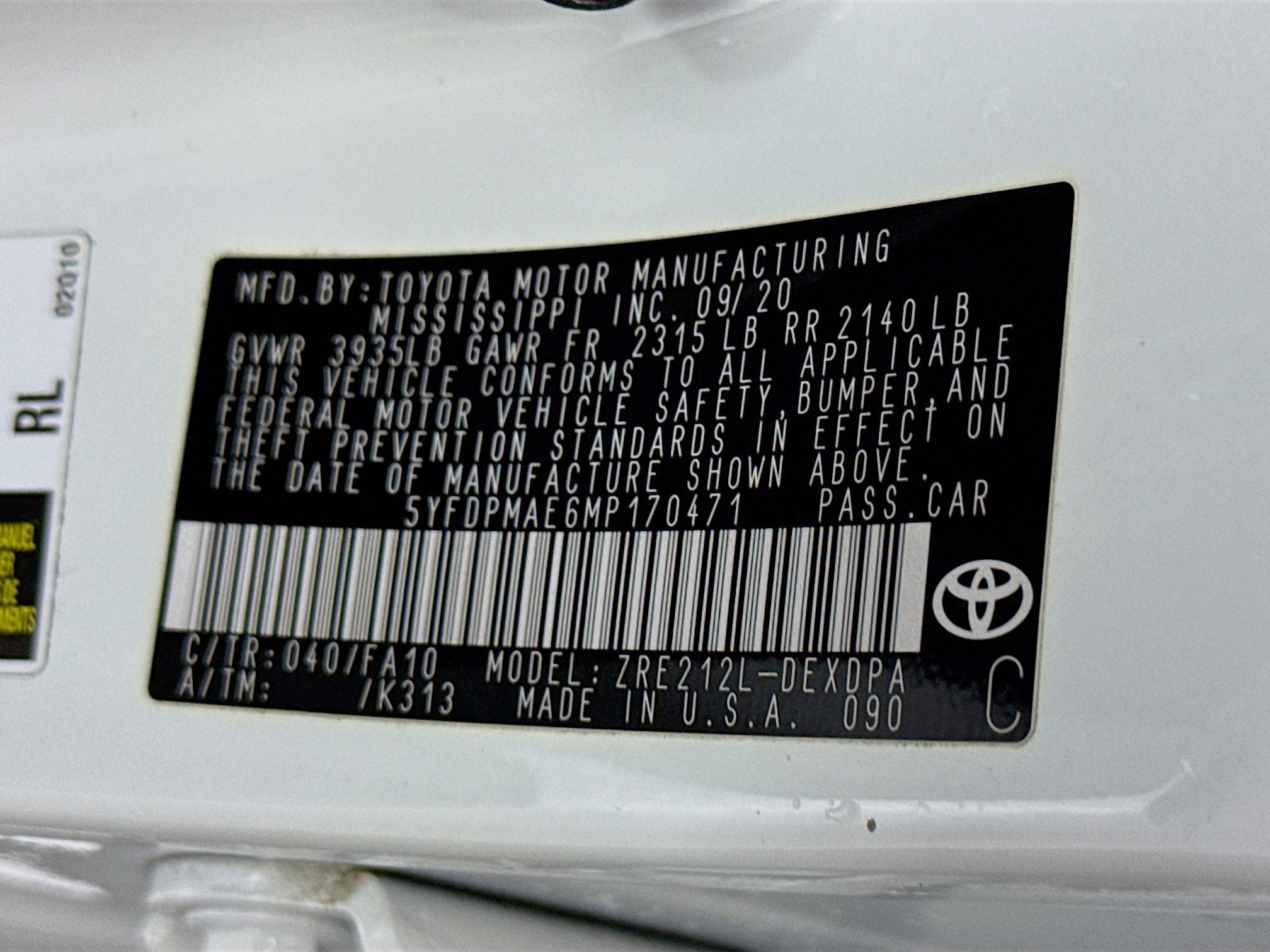 Used 2021 Toyota Corolla L FWD image 39
