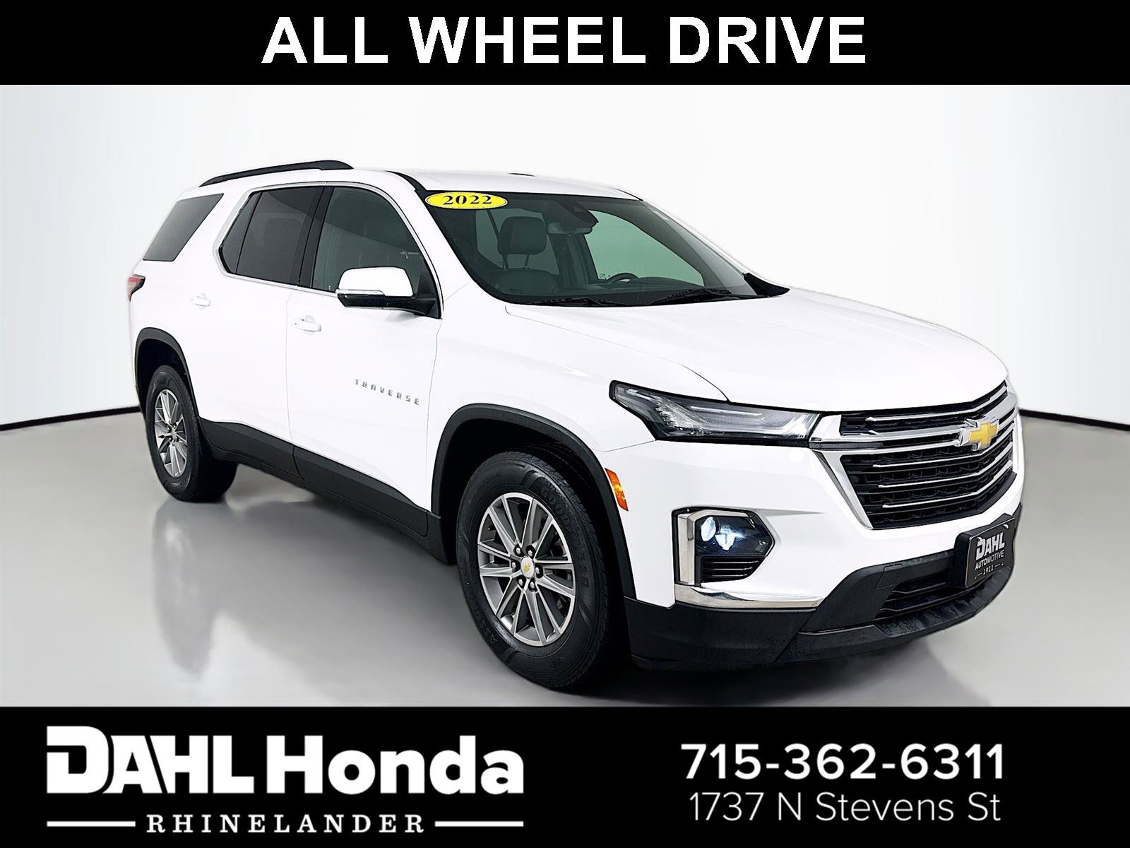 Used 2022 Chevrolet Traverse LT