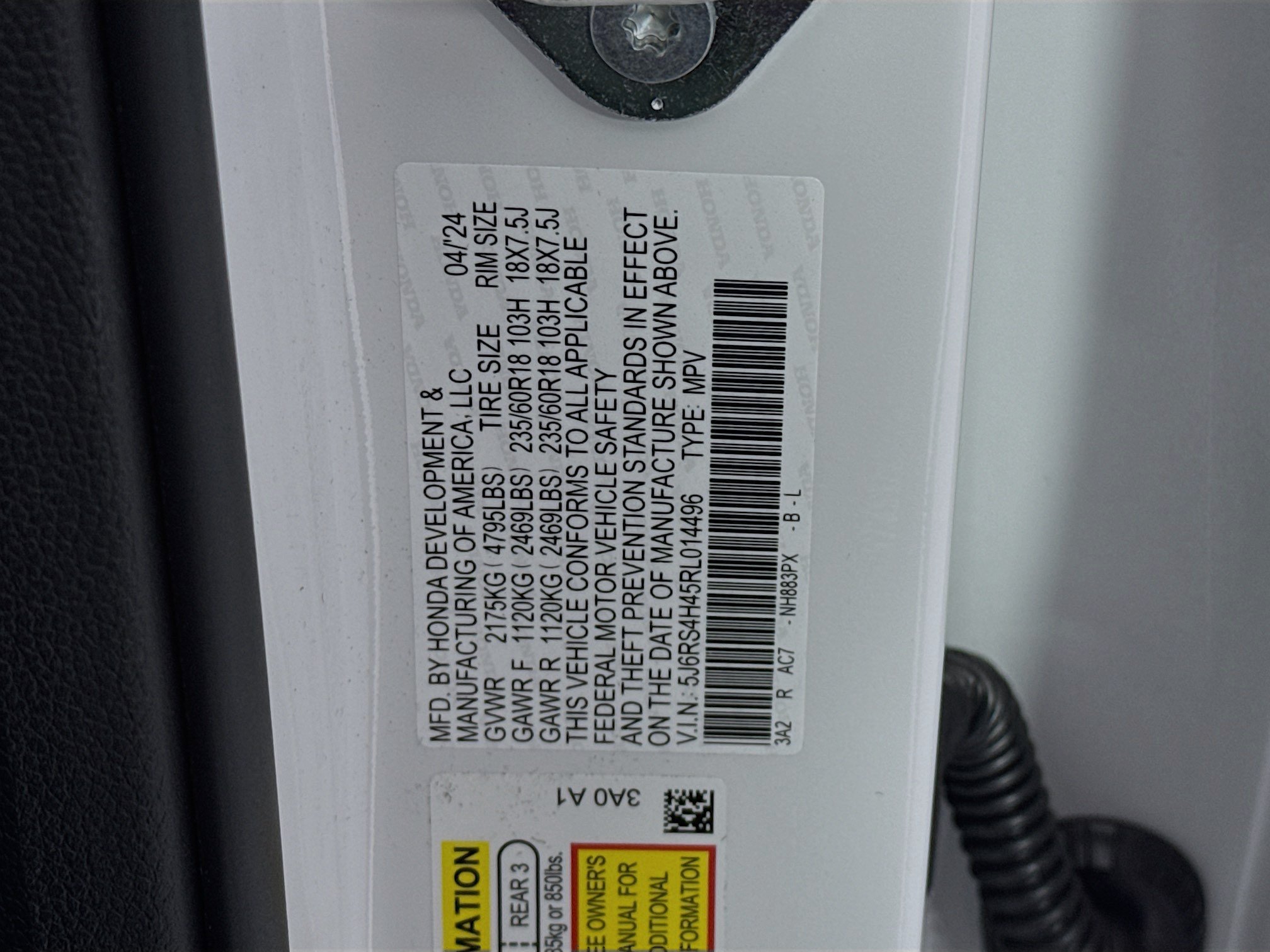 Certified 2024 Honda CR-V EX image 32